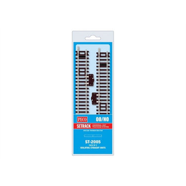 Peco ST2005 HO/OO Isolating Standard Straight (Pack of 2)